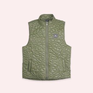 NWT. Ethik Worldwide. Amoeba Vest. Olive. Size Medium.